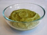 Spicy spinach cashew sauce