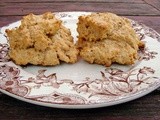 Whole wheat & cream cheese drop biscuits