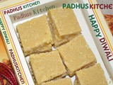 7 Cup Burfi Recipe-Diwali Sweets-Indian Sweets for Deepavali (Step wise pics)