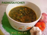 Dal Palak Recipe-Palak Dal-Spinach Dal-(step wise pictures)