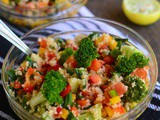Easy Couscous Salad-Vegetable Couscous Salad Recipe