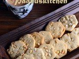 Eggless Cashew nut Biscuits-Kaju Cookies Recipe