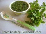 Green Chutney-Green Chutney Recipe for Chaat,Sandwich