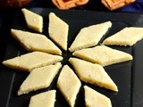 Kesar Kaju Katli Recipe-Kesar Kaju Burfi-Easy Diwali Sweet Recipes