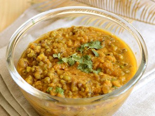 Moong Dal Gravy-Whole Green Gram Dhal Curry (sabzi)-Dal Recipes
