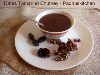Sweet Chutney Recipe-Tamarind Date Chutney-Sweet Chutney for Chat