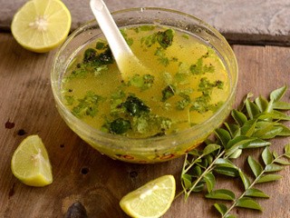 Vazhaithandu Soup-Plantain Stem (banana stem) Soup Recipe-Healthy Soup Recipes