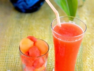 Watermelon Muskmelon Juice-Summer Special Juice Recipes-Easy Summer Drinks