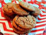 Chewy Ginger Molasses Cookies, Yum