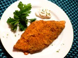 Oven-fried Cornmeal Battered Catfish