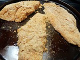 Spicy Cormeal-battered Baked Catfish w/Really Lousy Photos