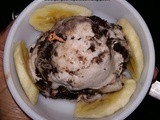 Banana orange cookies & cream icecream