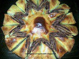 Nutella star bread