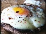 Eggs, Parmesan & Portobello Mushrooms