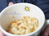 Crumble di pesche e mandorle