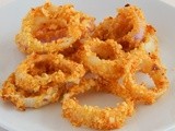 Baked onion rings