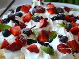 Meringues Chantilly with Strawberries