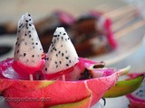 Dragon Fruit on Sticks Recipe / Pitaya Salad