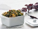 Karamani Usili / Yard Long Beans with Lentils