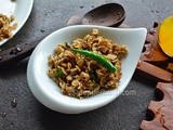 Oats Upma, a breakfast recipe under 10 minutes