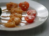 Shrimp Appetizer with toothpick - Easy Party Food