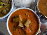 Vendaikkai Kuzhambu / Okra in Tamarind sauce