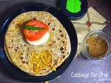 Easy Cabbage Paratha Recipe