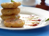 Sago Potato Tikki / Javarisi Cutlet Recipe