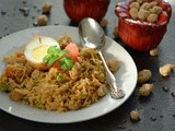 Soya Chunk Biryani - Easy Lunch Box Recipe