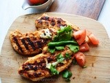 Tandoori Grilled Chicken Breast, a Bachelor's Recipe
