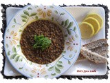 A Good Ole Bowl of Whole-Grain Indian Lentils (Masoor Daal)
