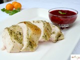 Citrus Mint Turkey with Lightly Spiced Cranberry Sauce