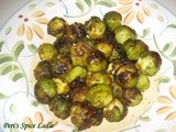 Oven-Roasted Spiced Brussels Sprout