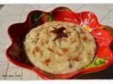 Parsi ‘Ravo’: a Semolina and Date Pudding