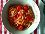 Pasta al sugo piccantissimo - Very spicy sauce spaghetti