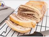 Chocolate Marble Bread Using Tangzhong Method
