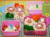 Curly Haired Girl Bento and Sandwich Bentos