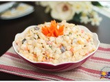 Filipino Style Chicken Macaroni Salad