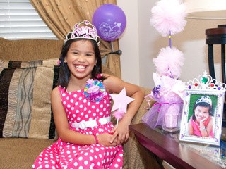 Filipino Style Fruit Salad and Cherlin's 7th Birthday Party