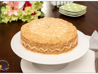Russian Honey Cake (Medovik)
