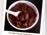 Chocolate Oatmeal Recipe - Indian Oats Recipe for Breaskfast - Easy and Sugar free