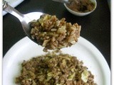 Urad Dal Recipes - Split Black Urad Dal rice | Ulutham Paruppu Sadham