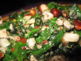 Couscous with Spinach and Brazil Nuts