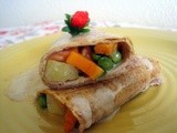 Flowers as food? Even skeptics will like Curried Hibiscus Enchiladas
