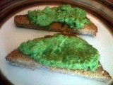 “How can i get fussy kids (or adults) to expand their veggie horizons?” ~ Try Green Pea Pesto