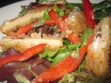 Yum! Quorn Cranberry and Goat Cheese Chik’n Cutlets