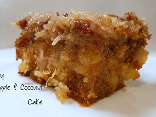 Gooey Gluten-Free / Dairy Free Pineapple Cake