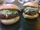 The Mayo Burger ~ with lettuce slaw