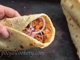 Recheado Chicken Naan Wraps – Fusion Recipe