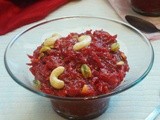 Beetroot Halwa (Sweet Beetroot Pudding)